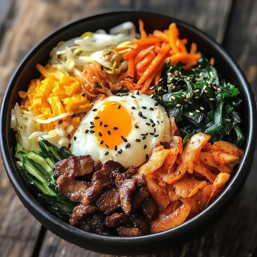 Easy Korean Bibimbap