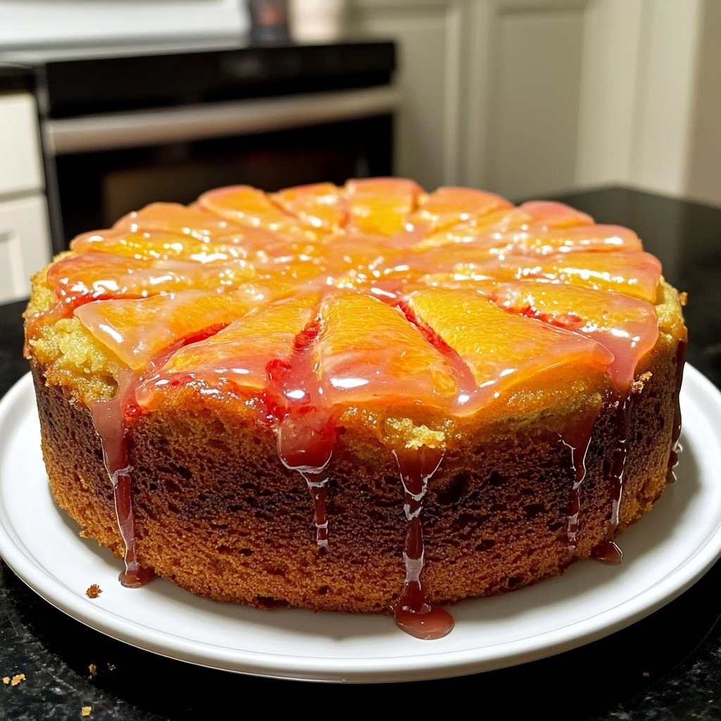Capricorn Blood Orange Olive Oil Cake