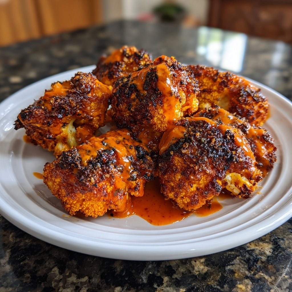 Buffalo Cauliflower Wings Spicy