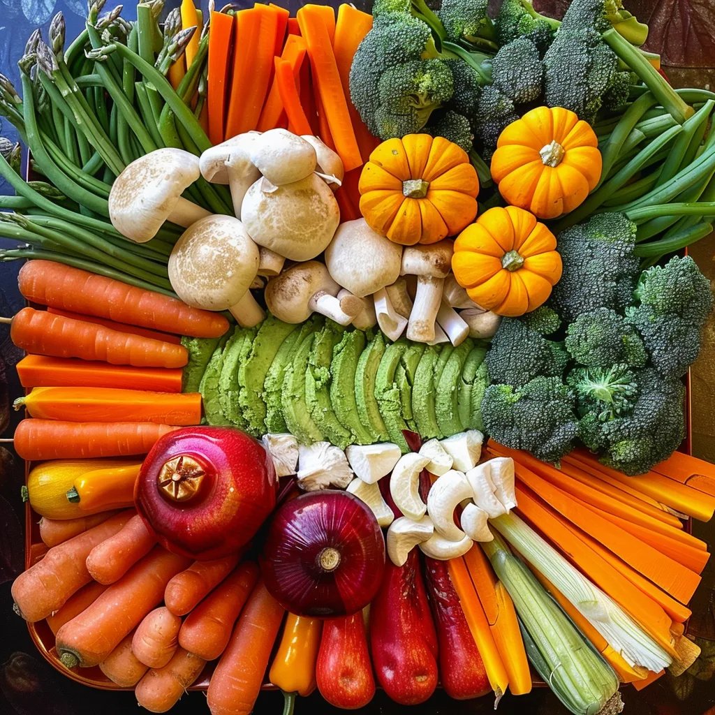 Thanksgiving Veggie Tray
