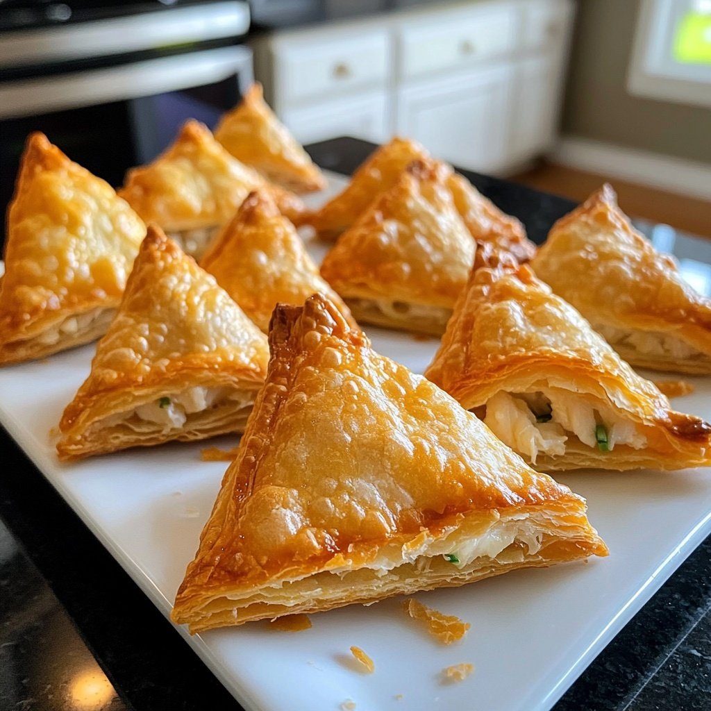Crab Rangoon Puff Pastry