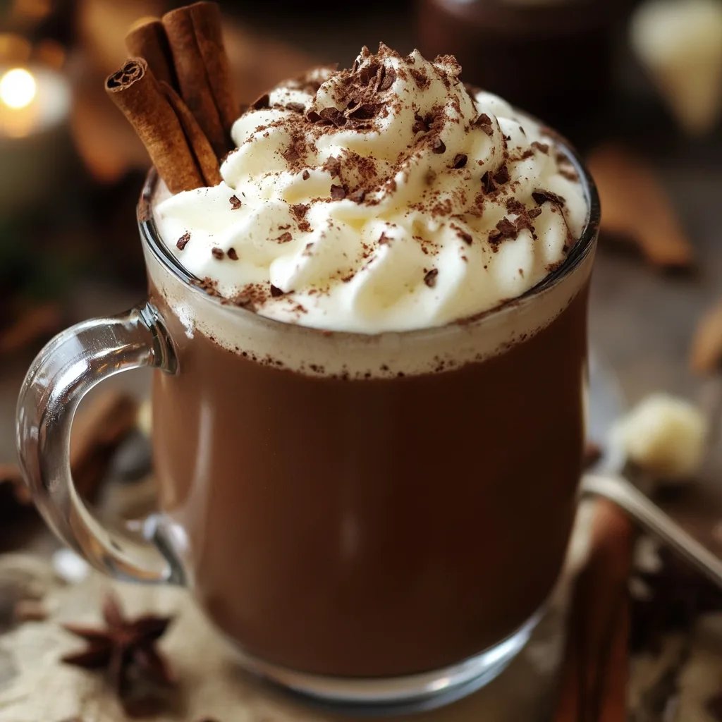 Winter Spiced Hot Chocolate