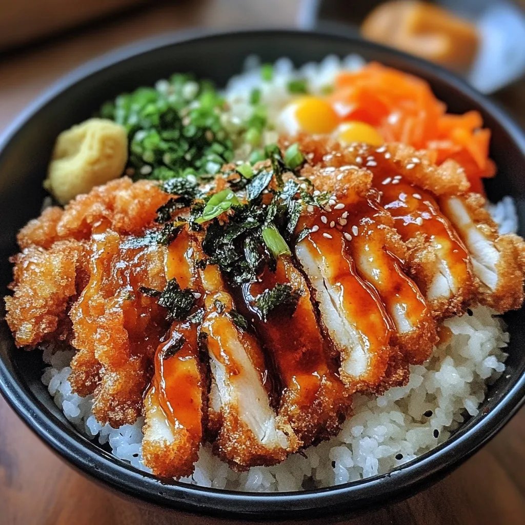 Crispy Chicken Katsu Bowls