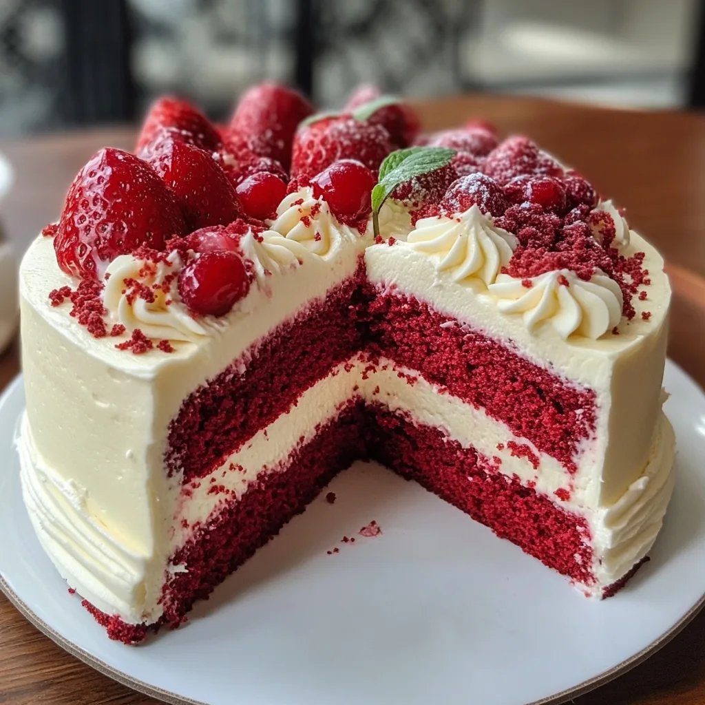 Red Velvet Buttermilk Cake