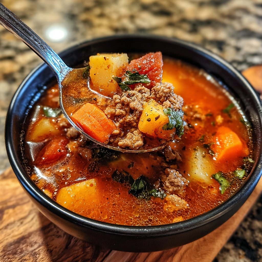 Mock Turtle Soup Ground Beef