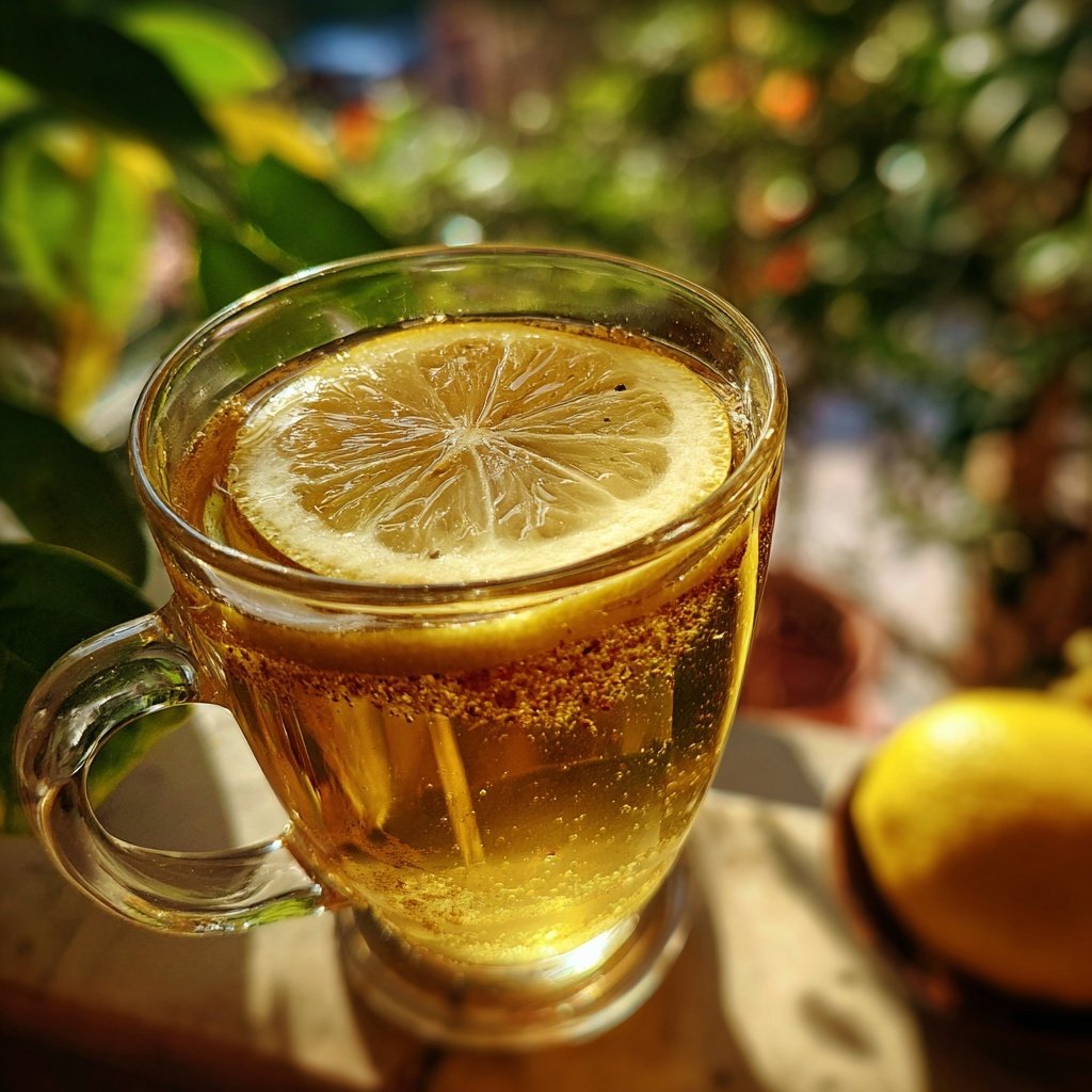 Food Babe Honey Lemon Tea Tonic