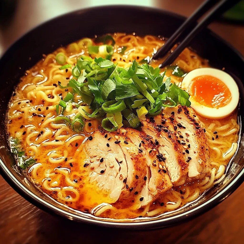 Chicken Ramen Noodles
