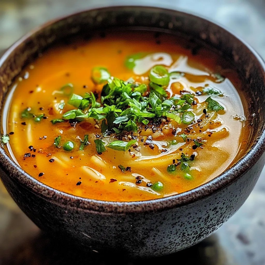 Spicy Ginger Soup Changed My Life Forever!