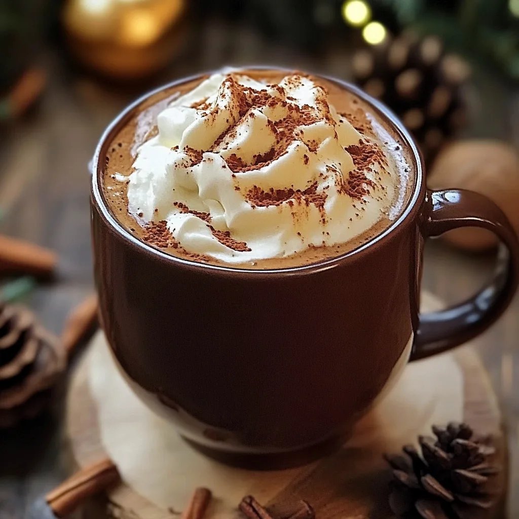 Gingerbread Hot Chocolate Recipe