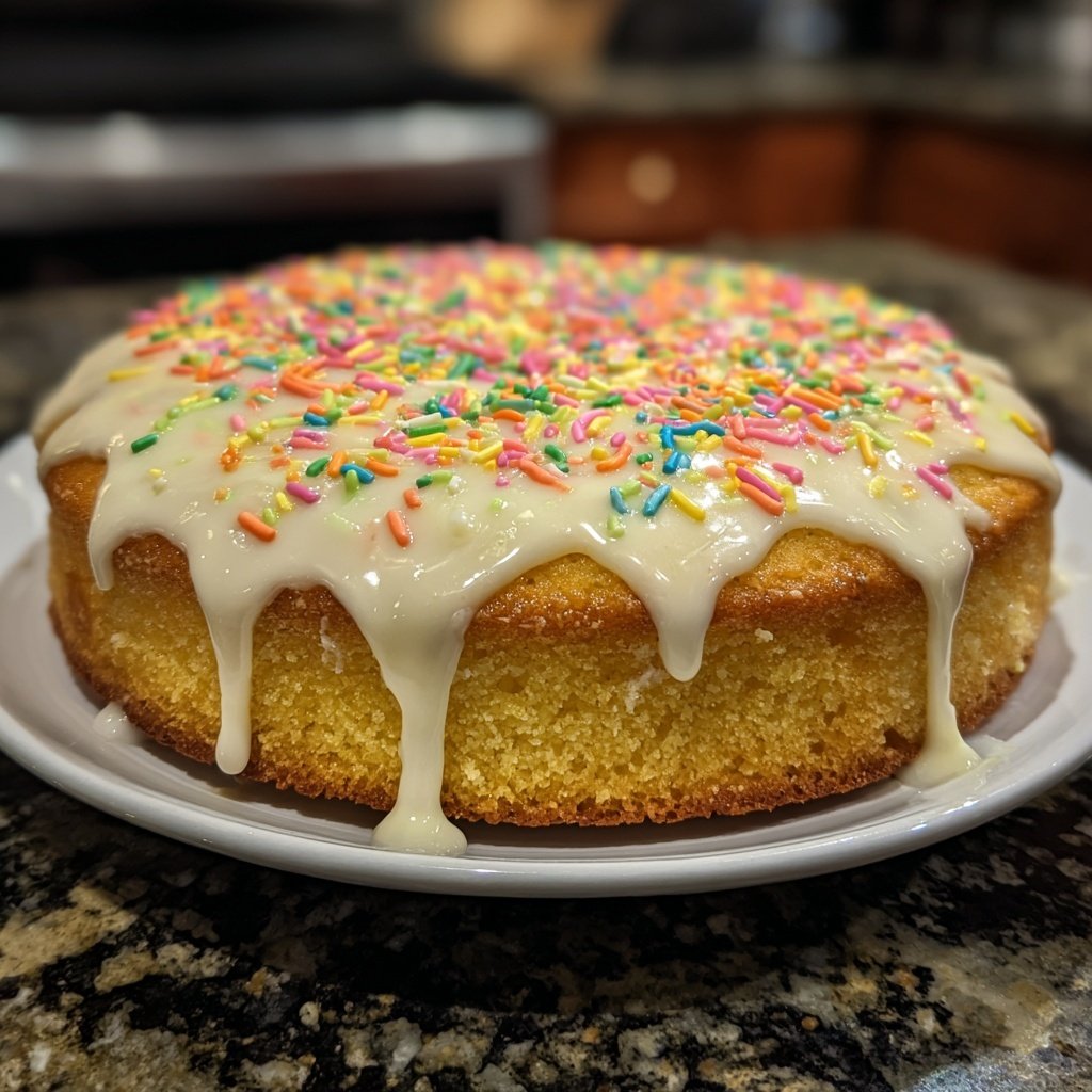 Quick Easy Vanilla Cake