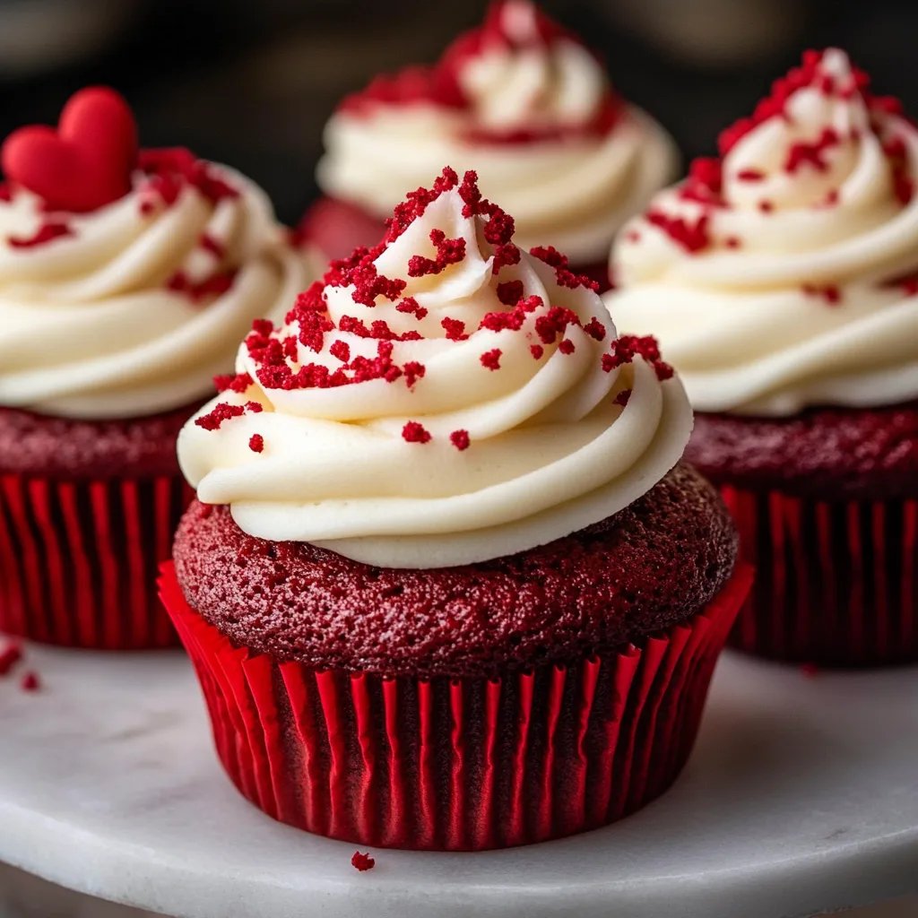 Best Homemade Red Velvet Cupcakes