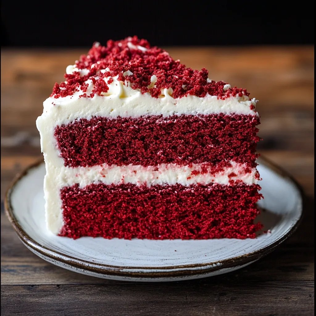 Ultra Moist Red Velvet Cake