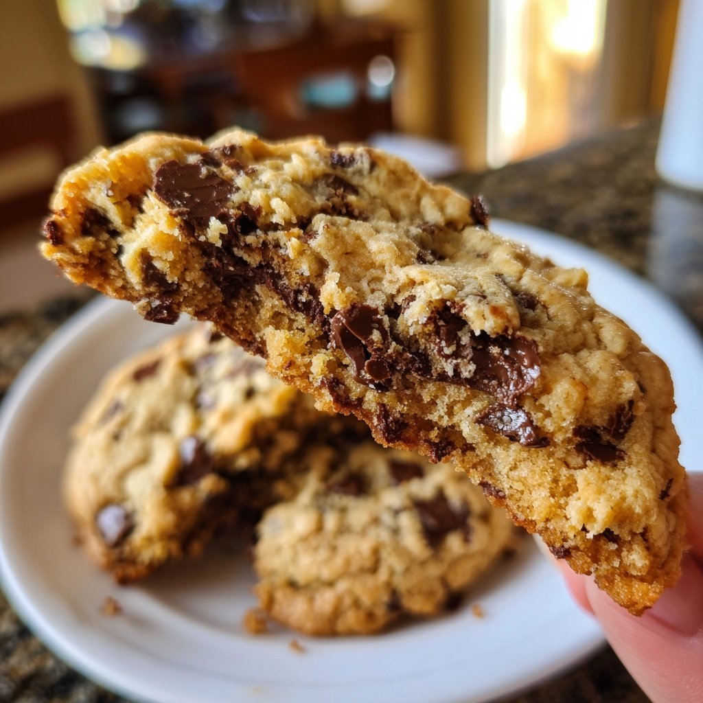 Thick & Chewy Chocolate Chip Cookies