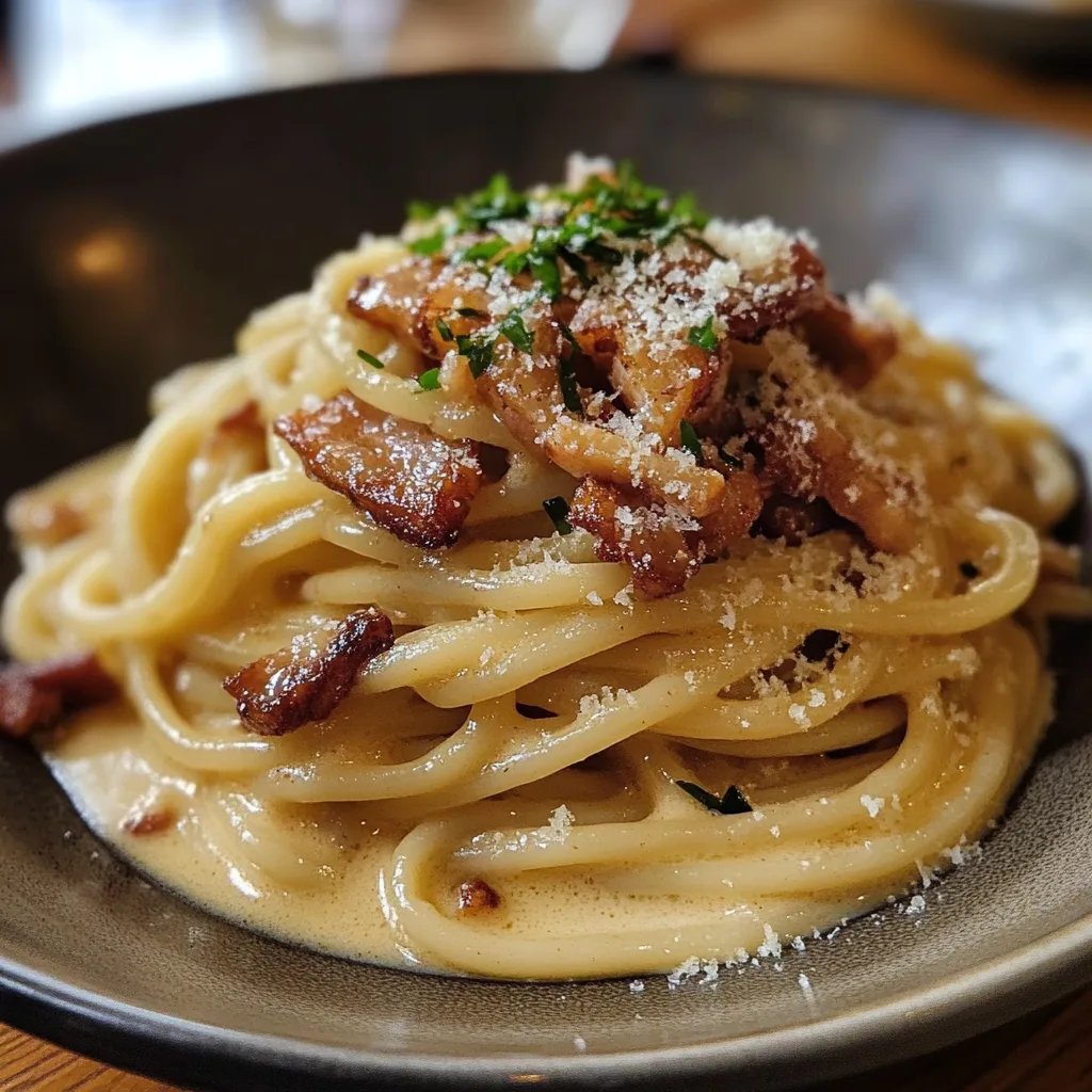 Japanese-Style Miso Carbonara