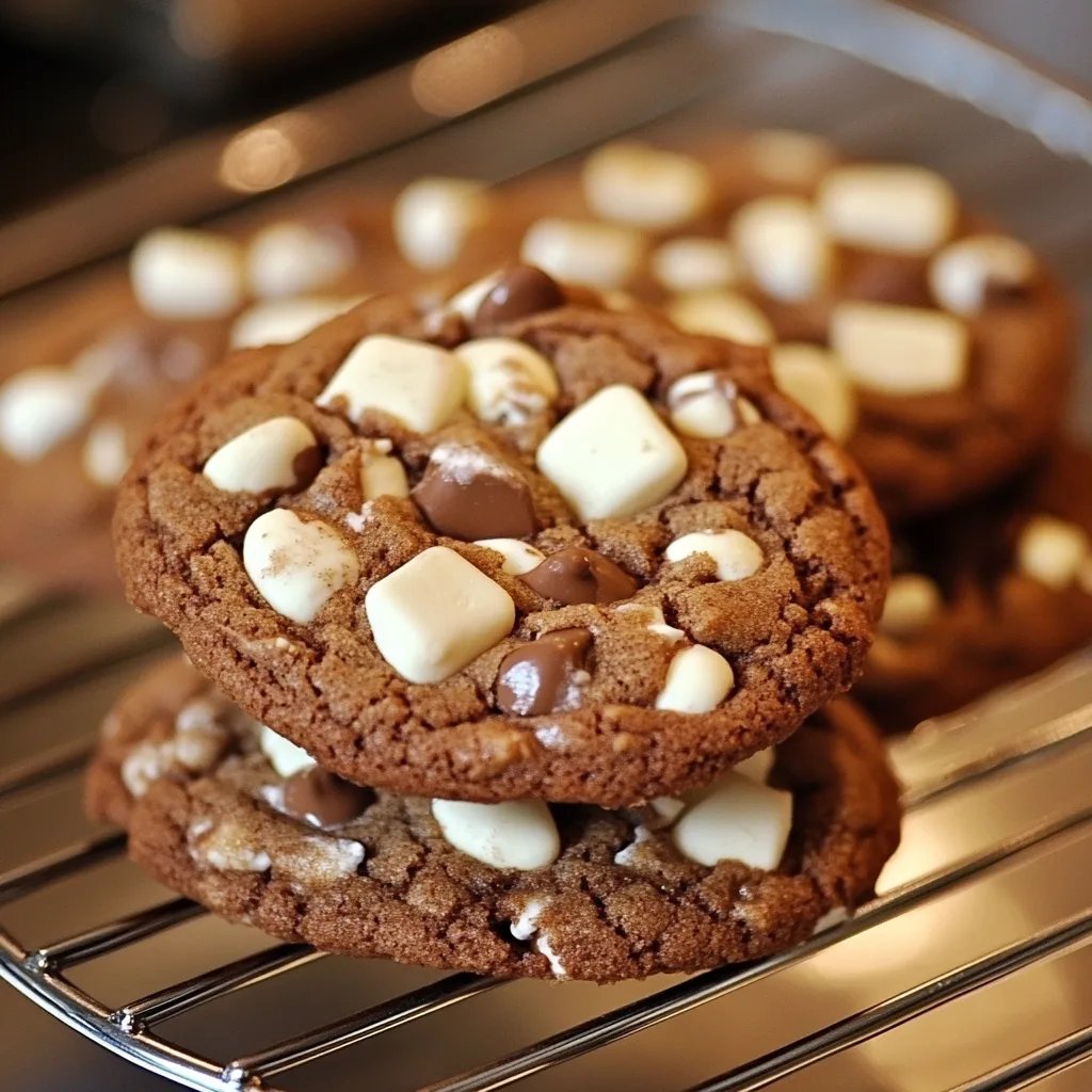Warm & Cozy Hot Cocoa Cookies