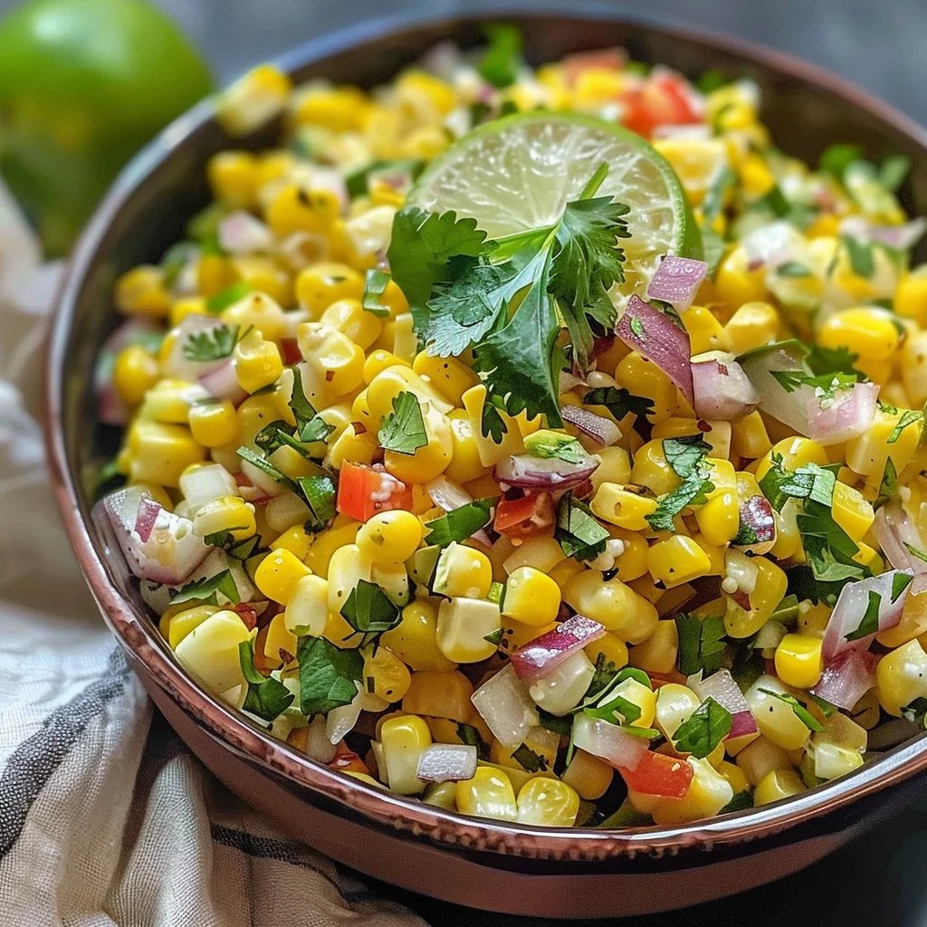 Vibrant Mexican Street Corn Salad