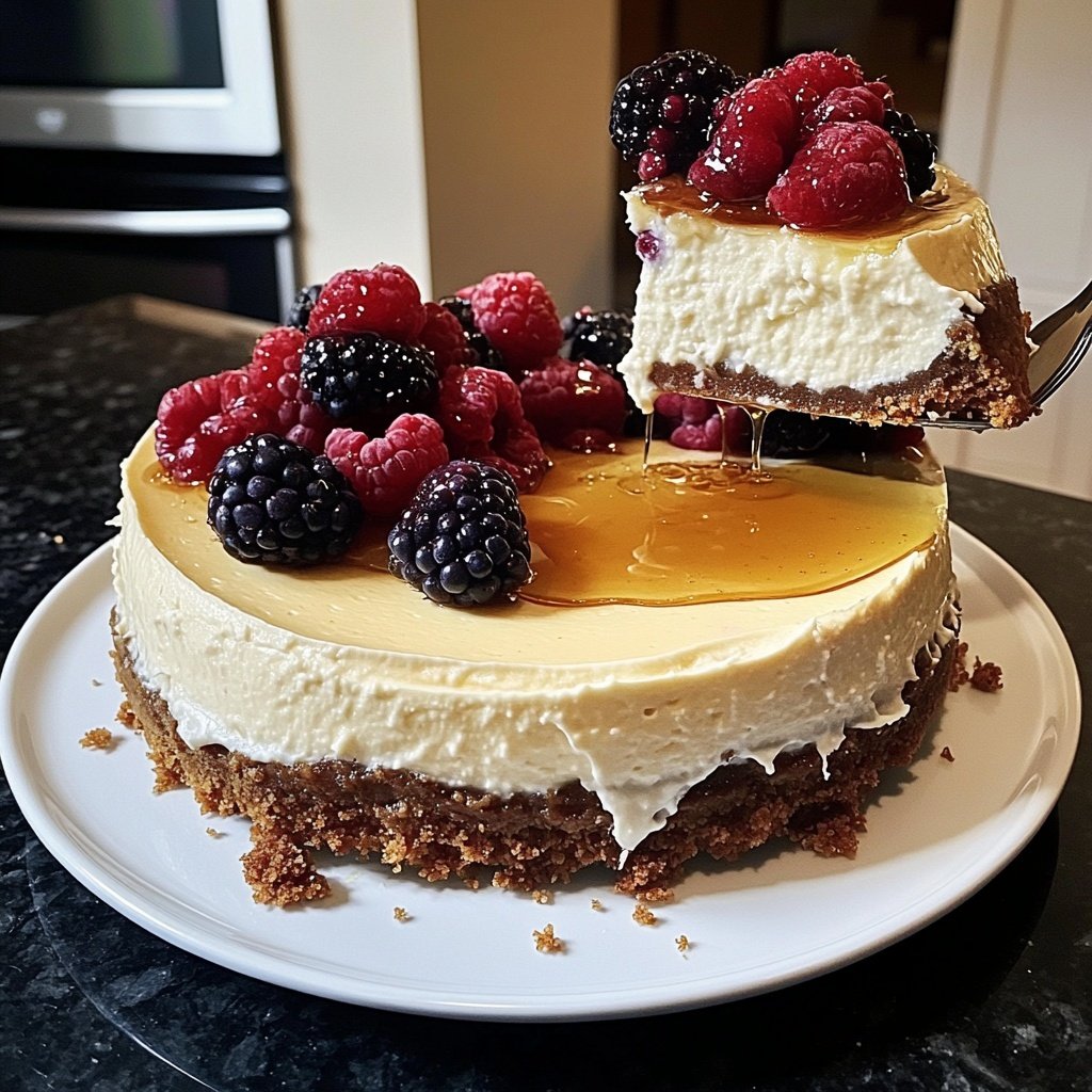 Capricorn Goat Cheese Cheesecake