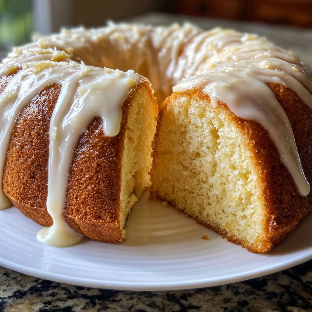 Classic Moist Vanilla Butter Cake