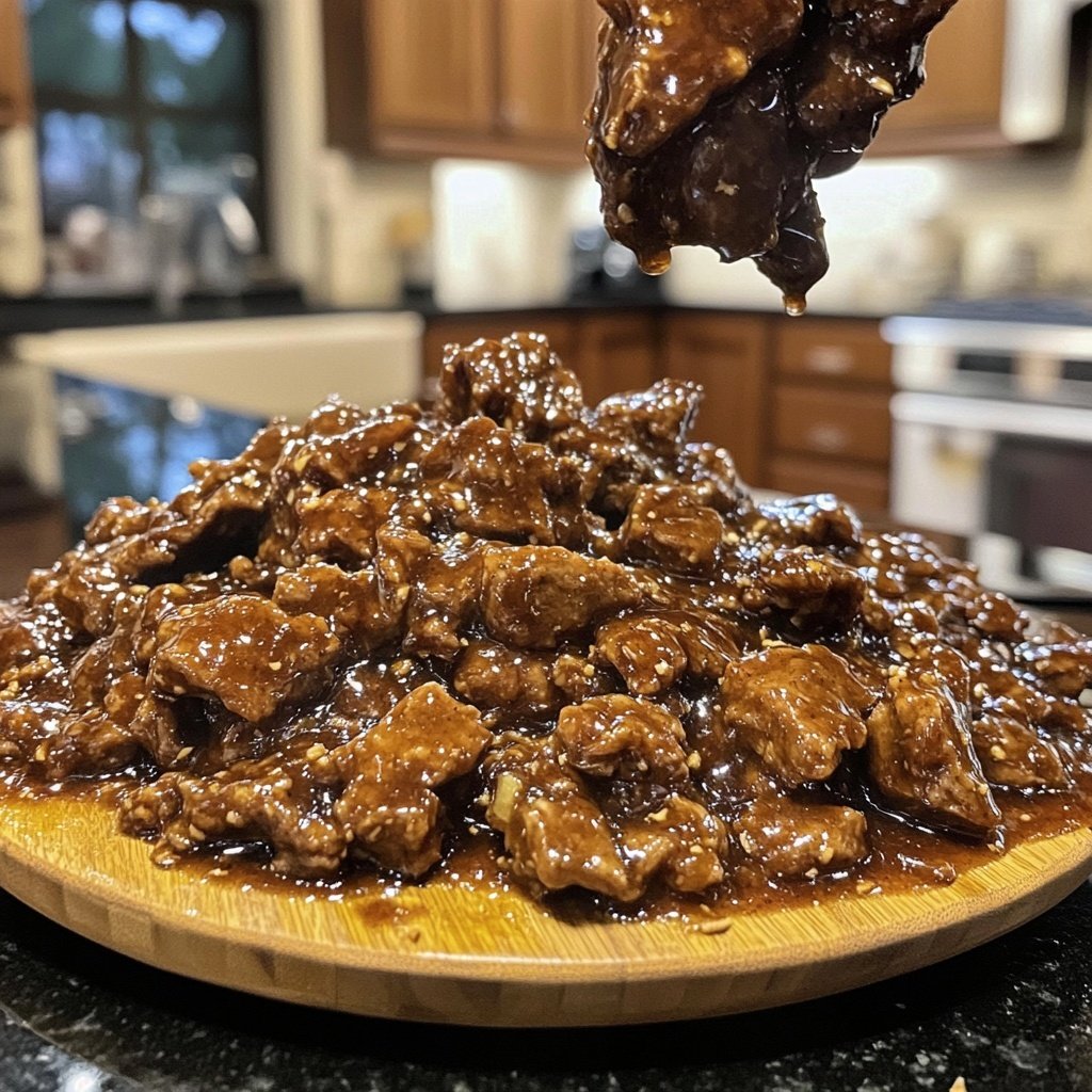 Slow Cooker Mongolian Beef